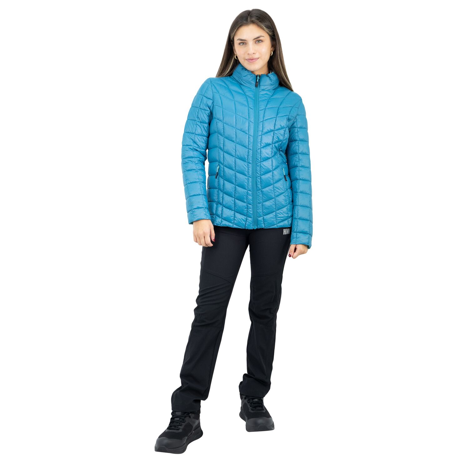 Parka Insulada Hw Traveler Mujer Petroleo image number 0.0